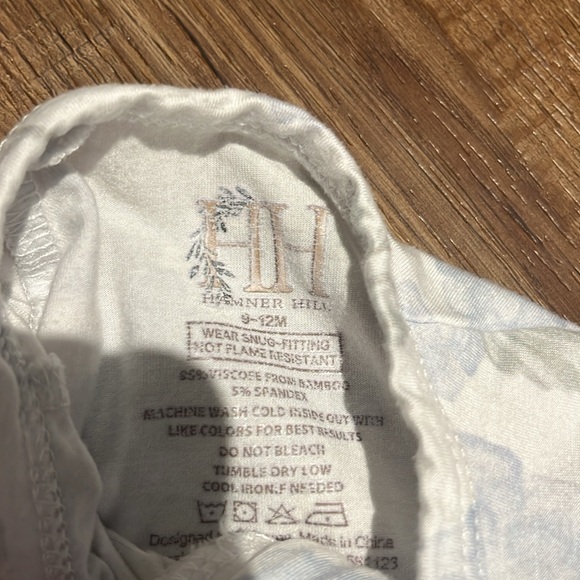 Hamner Hill Hydrangea bamboo pajamas - Picture 3 of 4